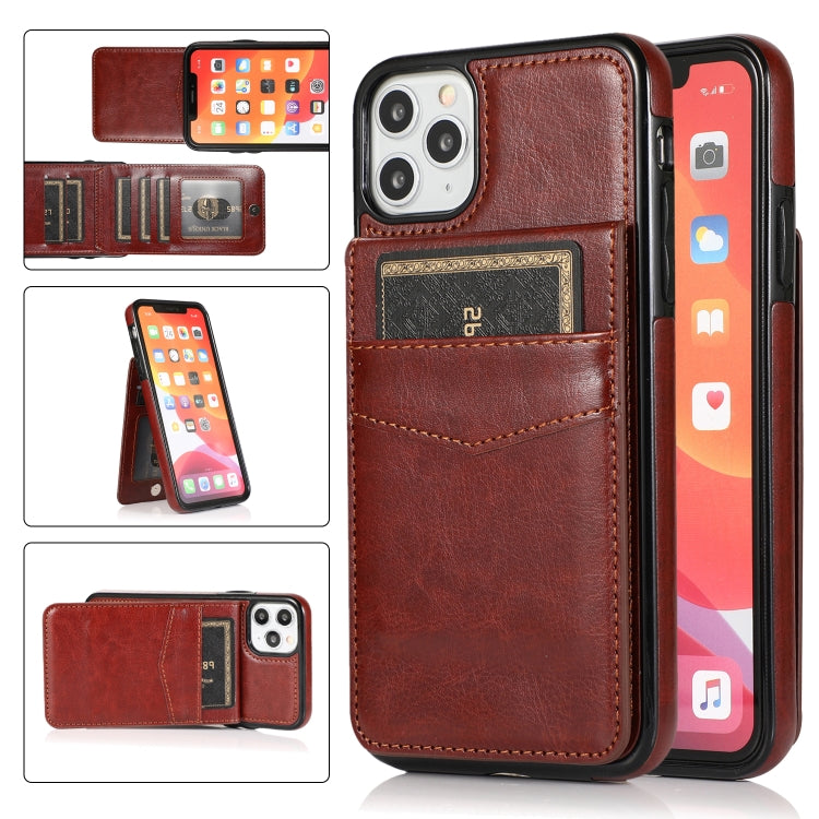 Solid Color PC + TPU Protective Case with Holder & Card Slots, For iPhone XR, For iPhone XS Max, For iPhone 11, For iPhone 11 Pro Solid Color PC + TPU Protective Case with Holder & Card Slots, For iPhone XR, For iPhone XS Max, For iPhone 11, For iPhone 11 Pro