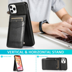 Solid Color PC + TPU Protective Case with Holder & Card Slots, For iPhone 11 Pro Max, For iPhone 12 mini, For iPhone 12 / 12 Pro, For iPhone 12 Pro Max