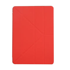 Für iPad 10,2 Zoll TPU Horizontal Deformation Flip Ledertasche mit Halter