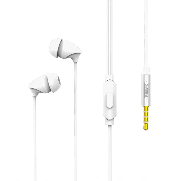 REMAX RM-588 In-Ear Stereo Sleep Earphone with Wire Control & MIC & Support Hands-free REMAX RM-588 In-Ear Stereo Sleep Earphone with Wire Control & MIC & Support Hands-free