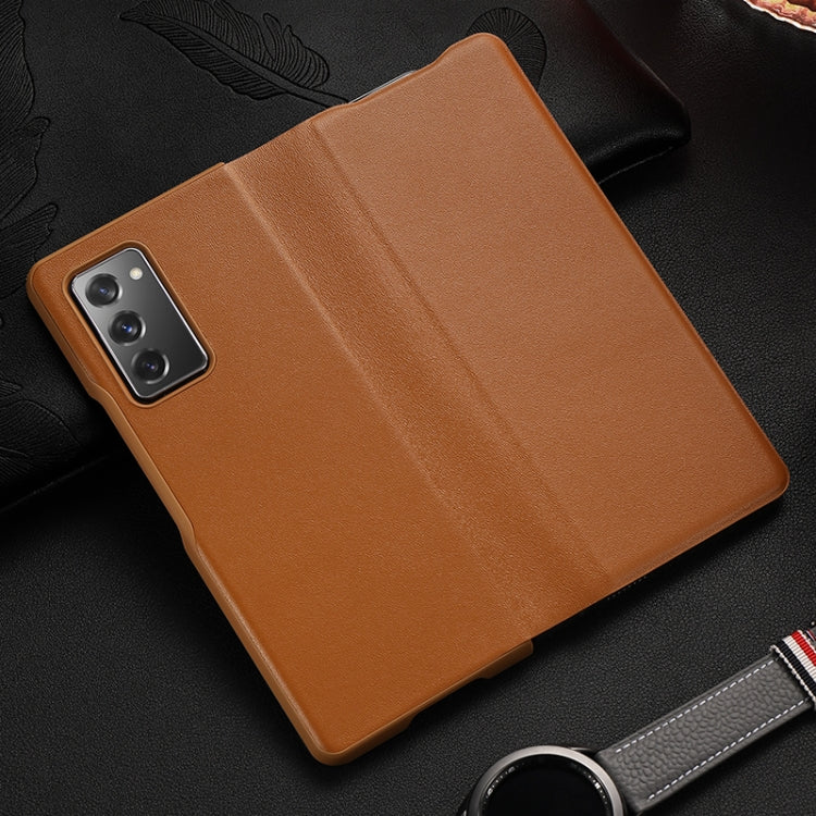 For Samsung Galaxy Z Fold2 5G Exclusive Series Cowhide Texture Horizontal Flip Leather Case For Samsung Galaxy Z Fold2 5G Exclusive Series Cowhide Texture Horizontal Flip Leather Case