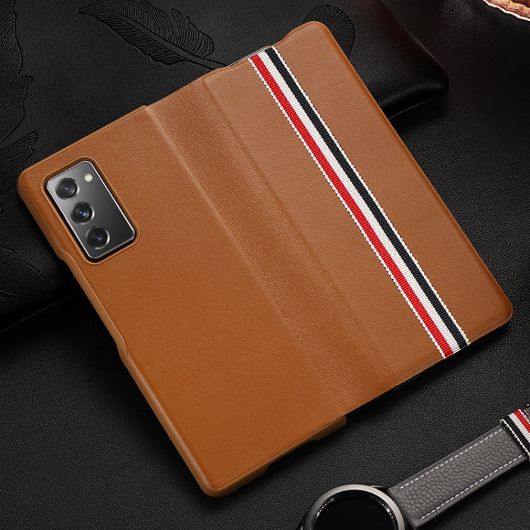 For Samsung Galaxy Z Fold2 5G Exclusive Series Cowhide Texture Horizontal Flip Leather Case For Samsung Galaxy Z Fold2 5G Exclusive Series Cowhide Texture Horizontal Flip Leather Case