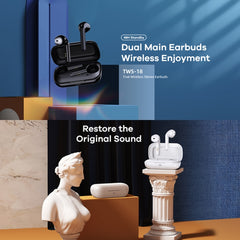 Remax TWS-18 Bluetooth 5.0 Echte kabellose Stereo-Bluetooth-Kopfhörer