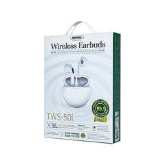 Remax TWS-50i Bluetooth 5.1 True Wireless Stereo Musik Bluetooth-Kopfhörer, weiß