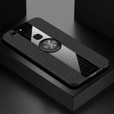 XINLI Stitching Cloth Textue Shockproof TPU Protective Case with Ring Holder, For Vivo X20, For Vivo X21, For Vivo X21i, For Vivo X21UD