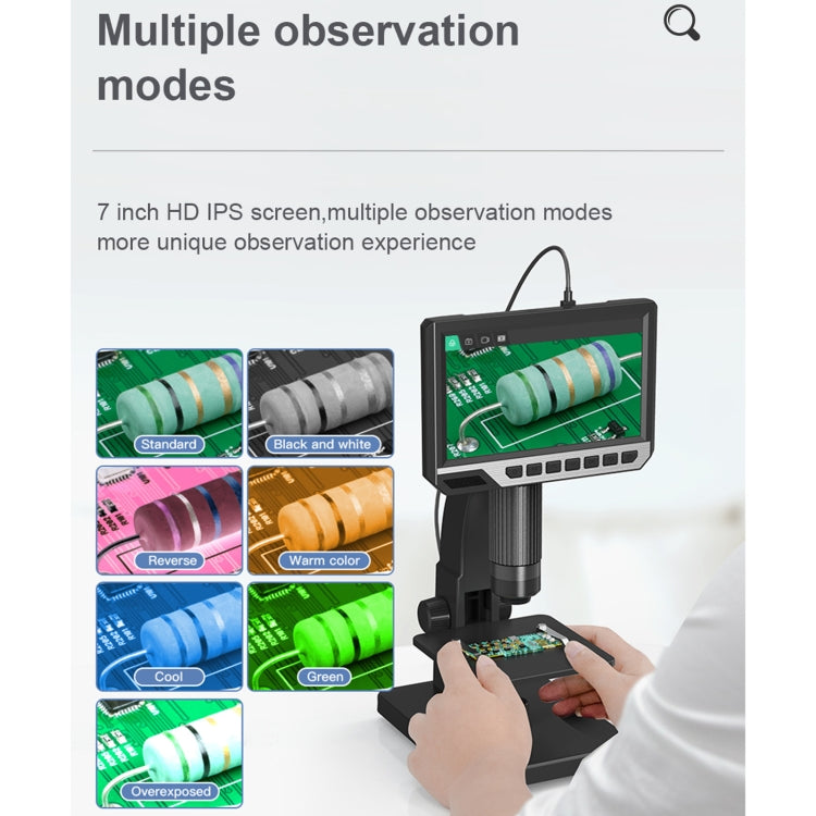 inskam315 7 inch IPS Screen 2000X 12MP HD Digital Microscope inskam315 7 inch IPS Screen 2000X 12MP HD Digital Microscope