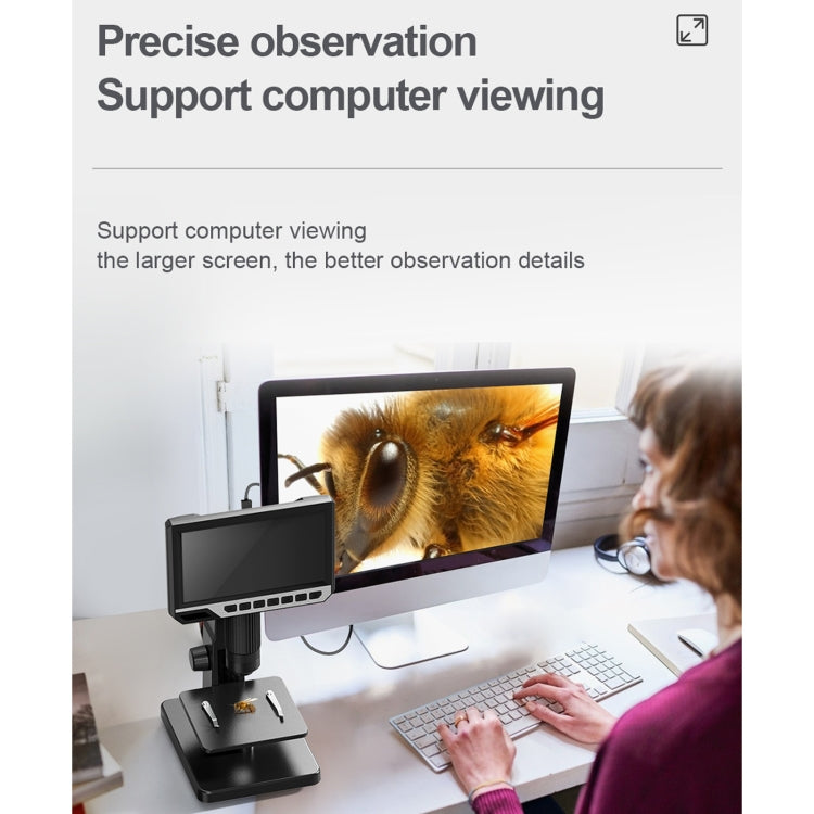inskam315 7 inch IPS Screen 2000X 12MP HD Digital Microscope inskam315 7 inch IPS Screen 2000X 12MP HD Digital Microscope