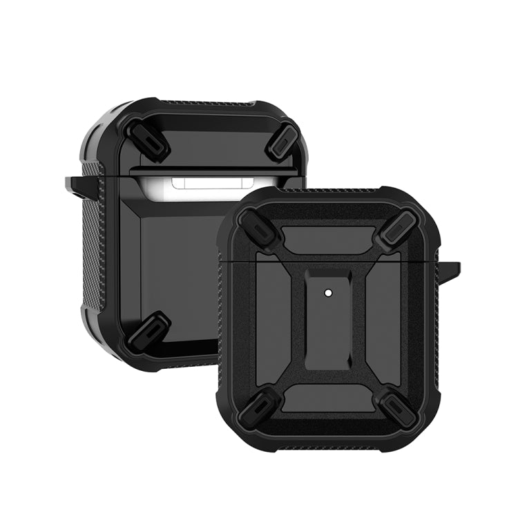 Funda protectora de silicona King Kong Armor para auriculares inalámbricos a prueba de golpes, para AirPods 1/2, para AirPods Pro Funda protectora de silicona King Kong Armor para auriculares inalámbricos a prueba de golpes, para AirPods 1/2, para AirPods Pro
