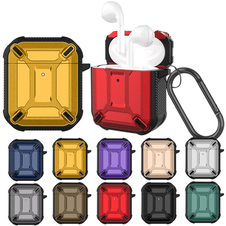 Funda protectora de silicona King Kong Armor para auriculares inalámbricos a prueba de golpes, para AirPods 1/2, para AirPods Pro Funda protectora de silicona King Kong Armor para auriculares inalámbricos a prueba de golpes, para AirPods 1/2, para AirPods Pro