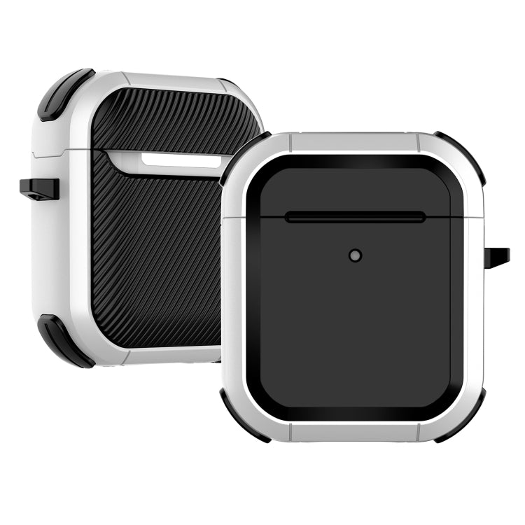 Funda protectora de TPU Thunder Mecha a prueba de golpes para auriculares inalámbricos, para AirPods 1/2, para AirPods Pro Funda protectora de TPU Thunder Mecha a prueba de golpes para auriculares inalámbricos, para AirPods 1/2, para AirPods Pro