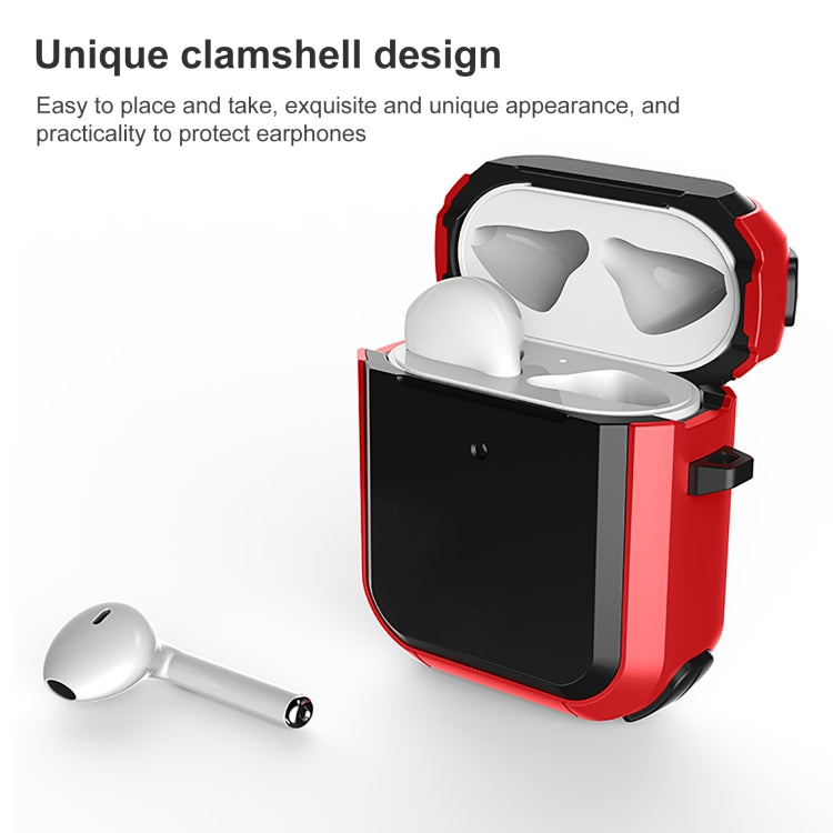 Funda protectora de TPU Thunder Mecha a prueba de golpes para auriculares inalámbricos, para AirPods 1/2, para AirPods Pro Funda protectora de TPU Thunder Mecha a prueba de golpes para auriculares inalámbricos, para AirPods 1/2, para AirPods Pro