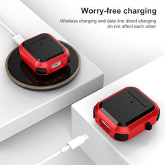 Funda protectora de TPU Thunder Mecha a prueba de golpes para auriculares inalámbricos, para AirPods 1/2, para AirPods Pro