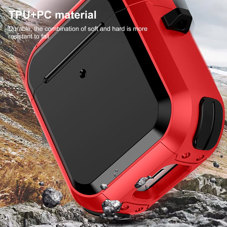 Funda protectora de TPU Thunder Mecha a prueba de golpes para auriculares inalámbricos, para AirPods 1/2, para AirPods Pro Funda protectora de TPU Thunder Mecha a prueba de golpes para auriculares inalámbricos, para AirPods 1/2, para AirPods Pro