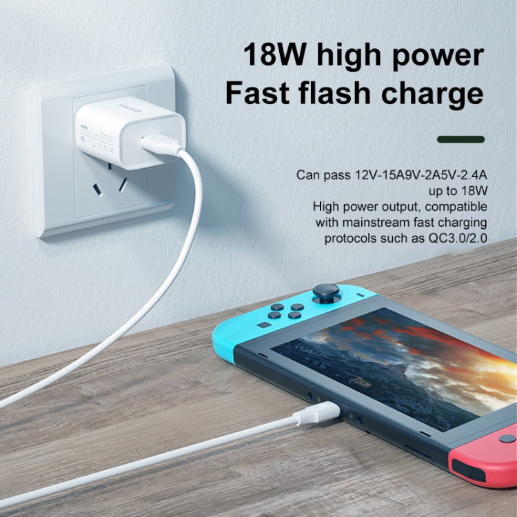 WK WP-U57 Max 18 W Maxspeed QC3.0 Schnellladegerät + USB-auf-Micro-USB-Datenkabel, US-Stecker, EU-Stecker, UK-Stecker WK WP-U57 Max 18 W Maxspeed QC3.0 Schnellladegerät + USB-auf-Micro-USB-Datenkabel, US-Stecker, EU-Stecker, UK-Stecker