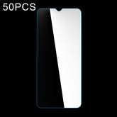 50 PCS 0.26mm 9H Surface Hardness 2.5D Explosion-proof Tempered Glass Non-full Screen Film
