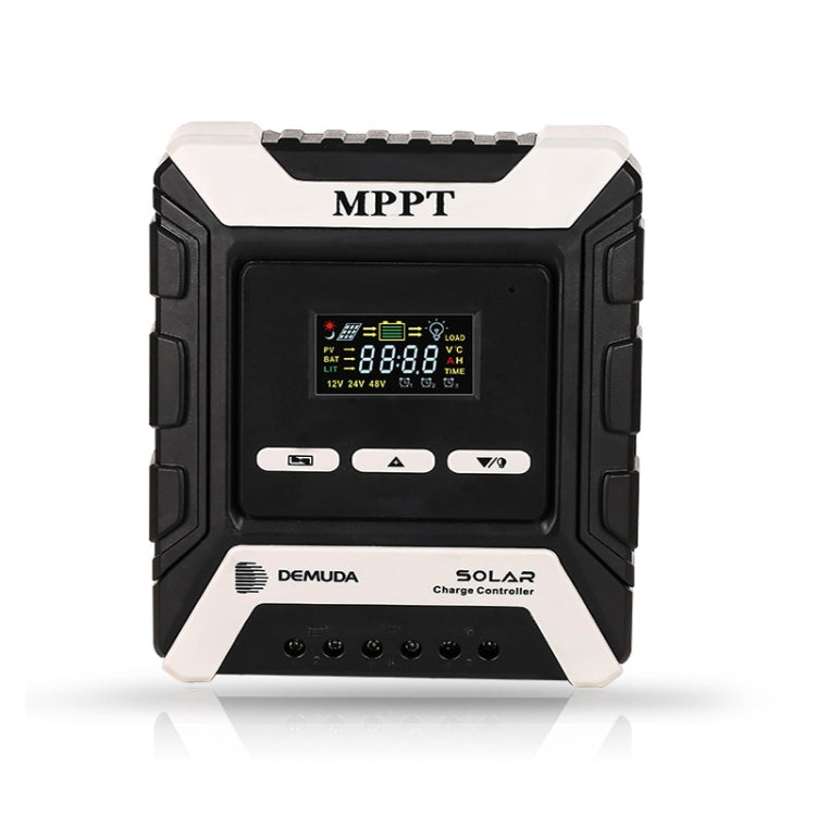 MPPT Solar Controller 12V / 24V / 48V Automatic Identification Charging Controller with Dual USB Output MPPT Solar Controller 12V / 24V / 48V Automatic Identification Charging Controller with Dual USB Output