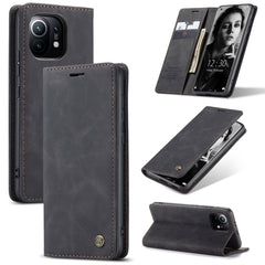CaseMe 013 Multifunctional Horizontal Flip Leather Case with Holder & Card Slot & Wallet, For Xiaomi Mi 11