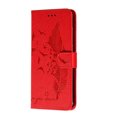 Feather Pattern Litchi Texture Horizontal Flip Leather Case with Holder & Wallet & Card Slots, For Xiaomi Redmi Note 8 Pro, For Galaxy A10s, For Galaxy A20s, For Galaxy M30s
