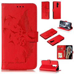 Feather Pattern Litchi Texture Horizontal Flip Leather Case with Holder & Wallet & Card Slots, For Xiaomi Redmi Note 8 Pro, For Galaxy A10s, For Galaxy A20s, For Galaxy M30s