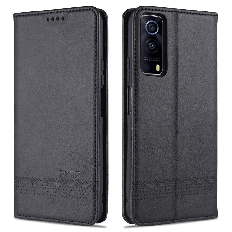 AZNS Magnetic Calf Texture Horizontal Flip Leather Case with Card Slots & Holder & Wallet, For vivo Y72 5G, For vivo iQOO Z3 AZNS Magnetic Calf Texture Horizontal Flip Leather Case with Card Slots & Holder & Wallet, For vivo Y72 5G, For vivo iQOO Z3