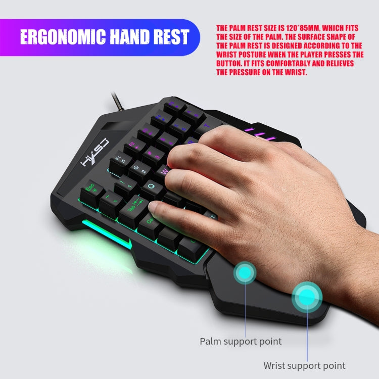 HXSJ P6+V100+J900 Keyboard Mouse Converter + One-handed Keyboard + Gaming Mouse Set, P6+V100+J900 HXSJ P6+V100+J900 Keyboard Mouse Converter + One-handed Keyboard + Gaming Mouse Set, P6+V100+J900