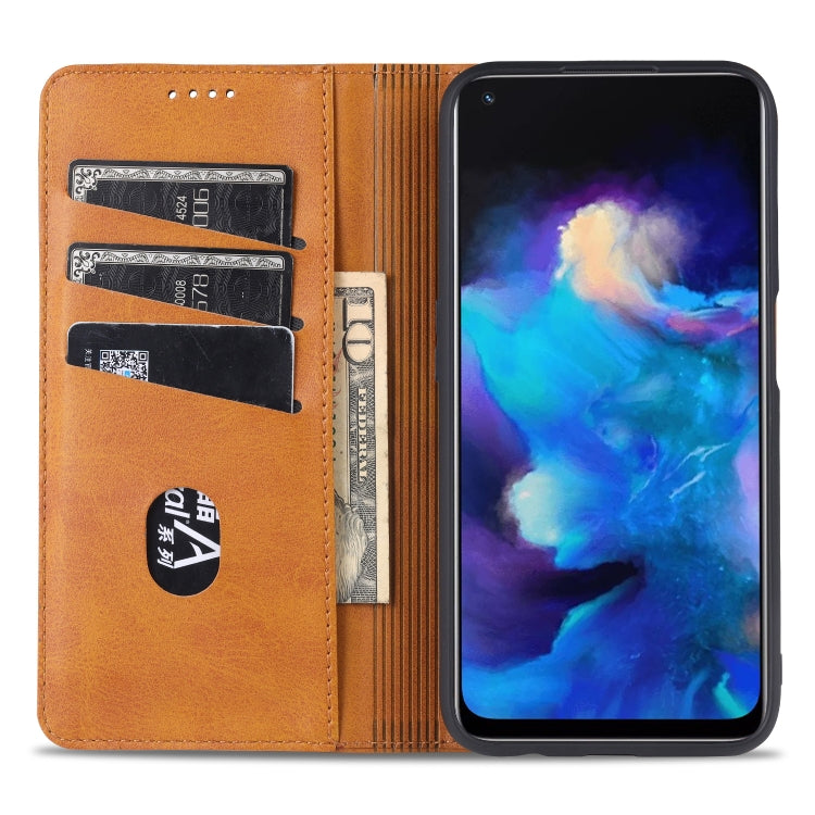 AZNS Magnetic Calf Texture Horizontal Flip Leather Case with Card Slots & Holder & Wallet, For OPPO A93 (5G), For OPPO A74 (5G), For Xiaomi Redmi K40, For Xiaomi Redmi K40 Pro AZNS Magnetic Calf Texture Horizontal Flip Leather Case with Card Slots & Holder & Wallet, For OPPO A93 (5G), For OPPO A74 (5G), For Xiaomi Redmi K40, For Xiaomi Redmi K40 Pro