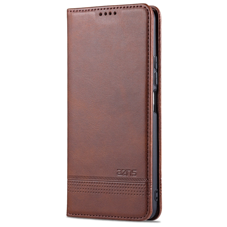 AZNS Magnetic Calf Texture Horizontal Flip Leather Case with Card Slots & Holder & Wallet, For Xiaomi Poco F3, For Samsung Galaxy A32 4G AZNS Magnetic Calf Texture Horizontal Flip Leather Case with Card Slots & Holder & Wallet, For Xiaomi Poco F3, For Samsung Galaxy A32 4G