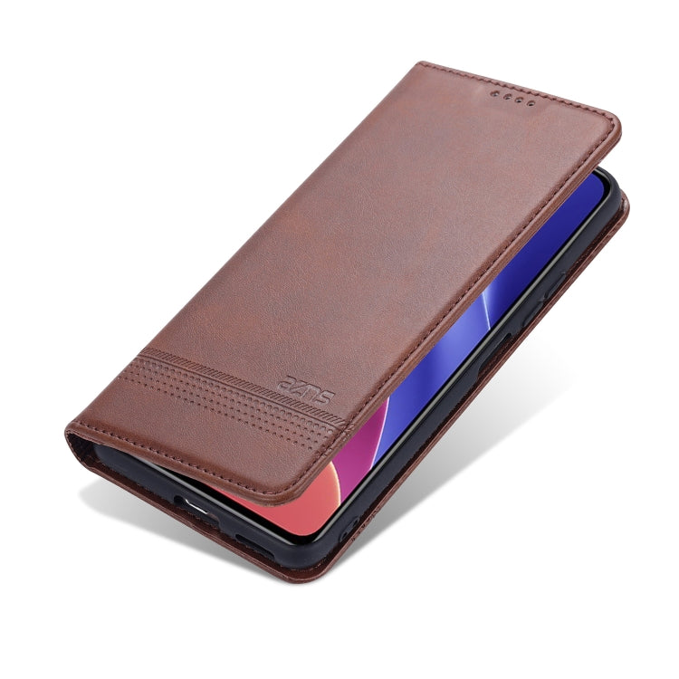 AZNS Magnetic Calf Texture Horizontal Flip Leather Case with Card Slots & Holder & Wallet, For Xiaomi Poco F3, For Samsung Galaxy A32 4G AZNS Magnetic Calf Texture Horizontal Flip Leather Case with Card Slots & Holder & Wallet, For Xiaomi Poco F3, For Samsung Galaxy A32 4G