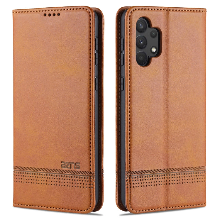 AZNS Magnetic Calf Texture Horizontal Flip Leather Case with Card Slots & Holder & Wallet, For Xiaomi Poco F3, For Samsung Galaxy A32 4G AZNS Magnetic Calf Texture Horizontal Flip Leather Case with Card Slots & Holder & Wallet, For Xiaomi Poco F3, For Samsung Galaxy A32 4G