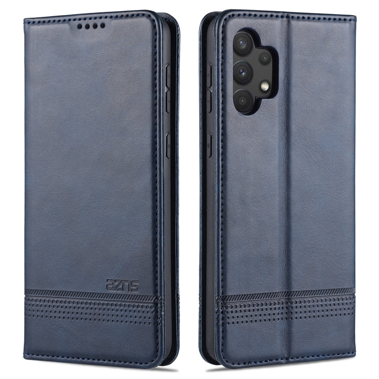 AZNS Magnetic Calf Texture Horizontal Flip Leather Case with Card Slots & Holder & Wallet, For Xiaomi Poco F3, For Samsung Galaxy A32 4G AZNS Magnetic Calf Texture Horizontal Flip Leather Case with Card Slots & Holder & Wallet, For Xiaomi Poco F3, For Samsung Galaxy A32 4G