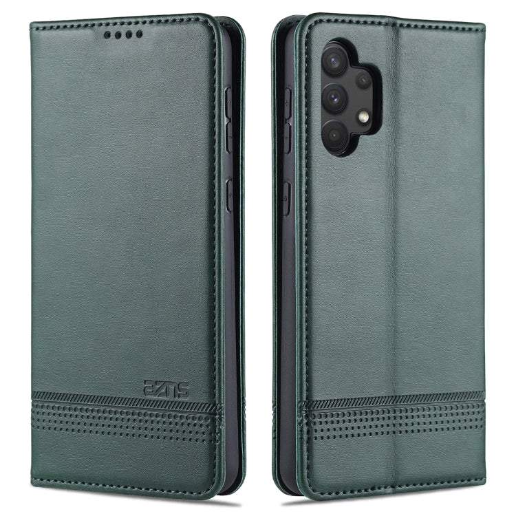 AZNS Magnetic Calf Texture Horizontal Flip Leather Case with Card Slots & Holder & Wallet, For Xiaomi Poco F3, For Samsung Galaxy A32 4G AZNS Magnetic Calf Texture Horizontal Flip Leather Case with Card Slots & Holder & Wallet, For Xiaomi Poco F3, For Samsung Galaxy A32 4G