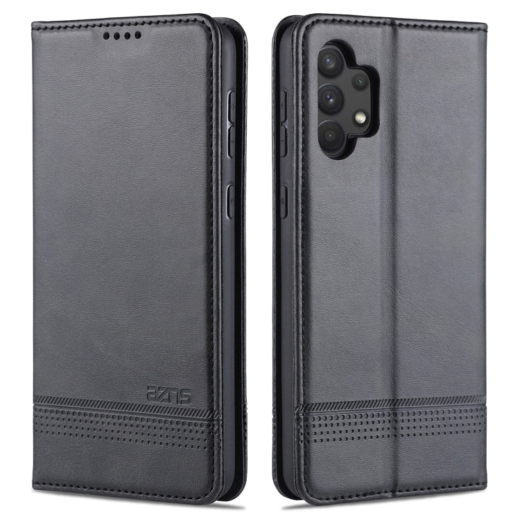 AZNS Magnetic Calf Texture Horizontal Flip Leather Case with Card Slots & Holder & Wallet, For Xiaomi Poco F3, For Samsung Galaxy A32 4G AZNS Magnetic Calf Texture Horizontal Flip Leather Case with Card Slots & Holder & Wallet, For Xiaomi Poco F3, For Samsung Galaxy A32 4G