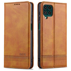 For Samsung Galaxy M62 / F62 AZNS Magnetic Calf Texture Horizontal Flip Leather Case with Card Slots & Holder & Wallet, For Samsung Galaxy M62 / F62