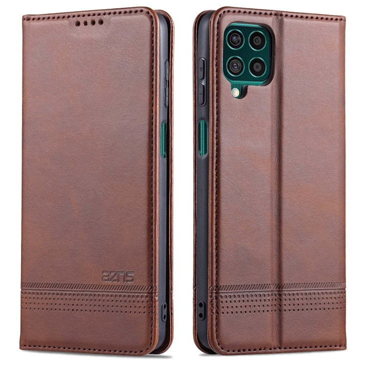 For Samsung Galaxy M62 / F62 AZNS Magnetic Calf Texture Horizontal Flip Leather Case with Card Slots & Holder & Wallet, For Samsung Galaxy M62 / F62 For Samsung Galaxy M62 / F62 AZNS Magnetic Calf Texture Horizontal Flip Leather Case with Card Slots & Holder & Wallet, For Samsung Galaxy M62 / F62
