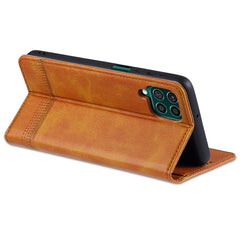 For Samsung Galaxy M62 / F62 AZNS Magnetic Calf Texture Horizontal Flip Leather Case with Card Slots & Holder & Wallet, For Samsung Galaxy M62 / F62