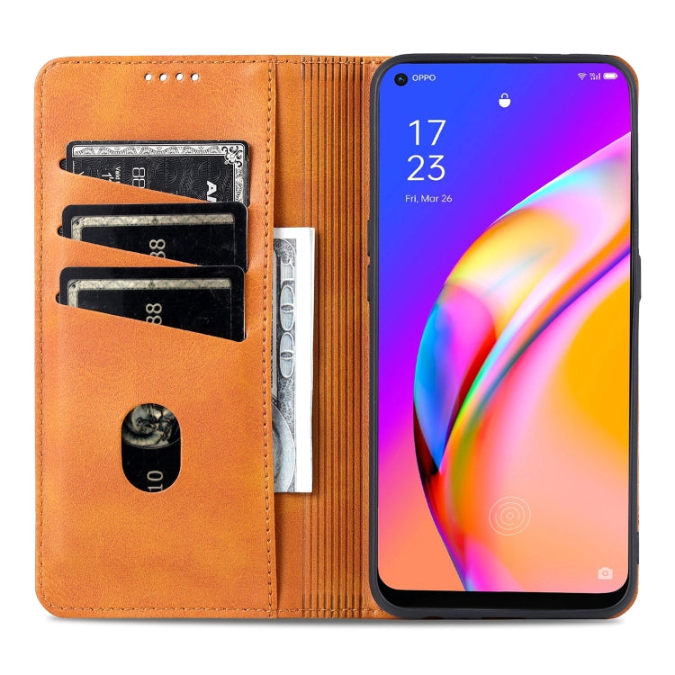 AZNS Magnetic Calf Texture Horizontal Flip Leather Case with Card Slots & Holder & Wallet, For OPPO A94 / F19 Pro / Reno5 Lite, For Xiaomi Mi 11 Ultra AZNS Magnetic Calf Texture Horizontal Flip Leather Case with Card Slots & Holder & Wallet, For OPPO A94 / F19 Pro / Reno5 Lite, For Xiaomi Mi 11 Ultra