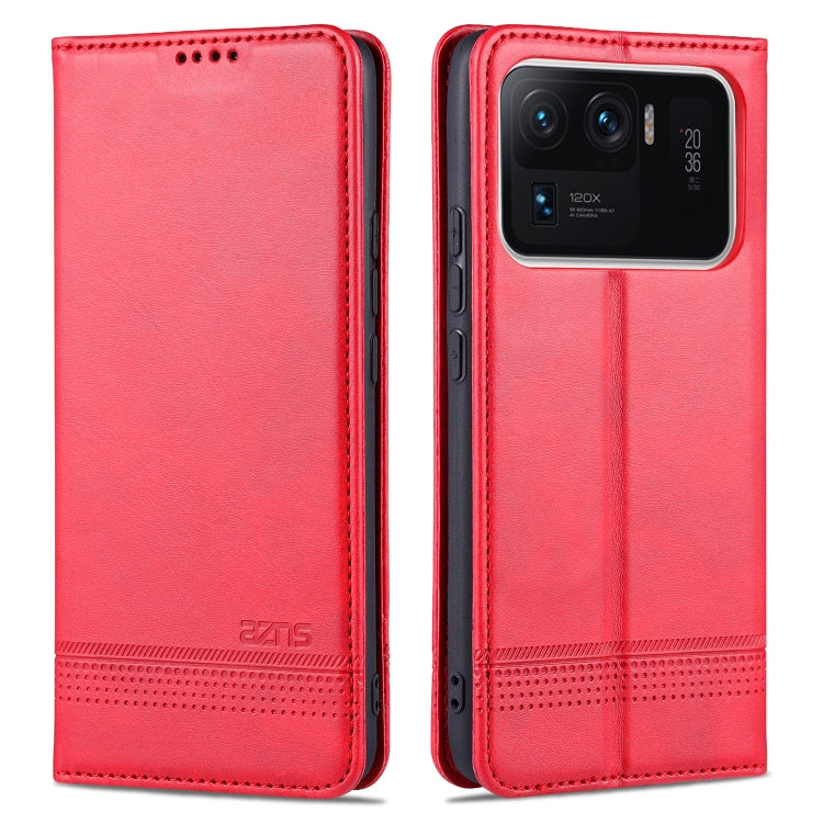 AZNS Magnetic Calf Texture Horizontal Flip Leather Case with Card Slots & Holder & Wallet, For OPPO A94 / F19 Pro / Reno5 Lite, For Xiaomi Mi 11 Ultra AZNS Magnetic Calf Texture Horizontal Flip Leather Case with Card Slots & Holder & Wallet, For OPPO A94 / F19 Pro / Reno5 Lite, For Xiaomi Mi 11 Ultra