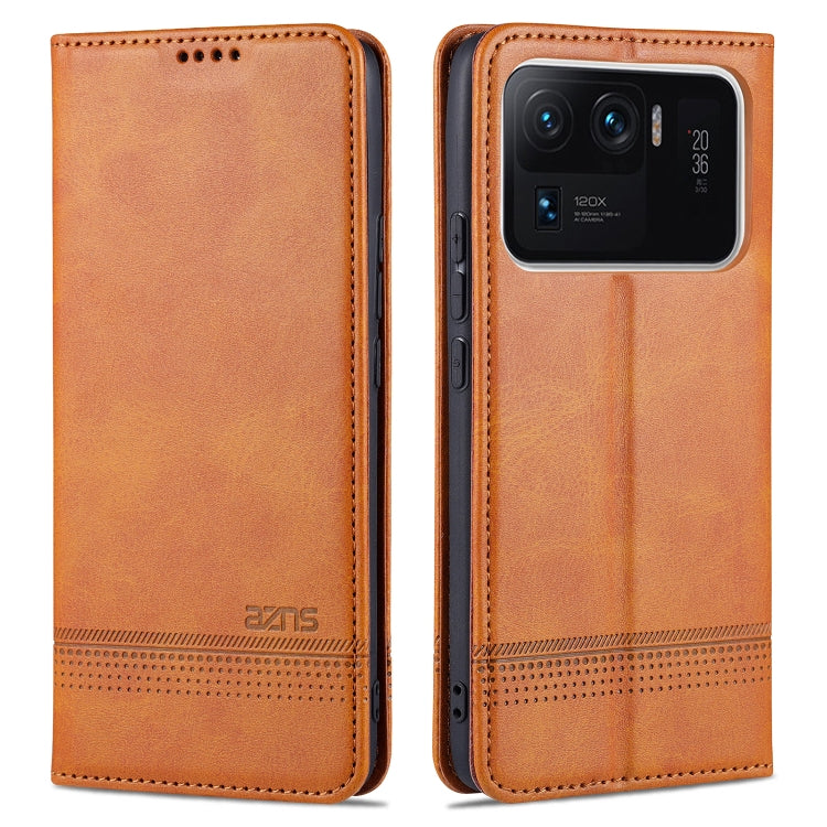 AZNS Magnetic Calf Texture Horizontal Flip Leather Case with Card Slots & Holder & Wallet, For OPPO A94 / F19 Pro / Reno5 Lite, For Xiaomi Mi 11 Ultra AZNS Magnetic Calf Texture Horizontal Flip Leather Case with Card Slots & Holder & Wallet, For OPPO A94 / F19 Pro / Reno5 Lite, For Xiaomi Mi 11 Ultra