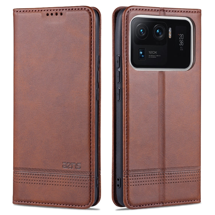 AZNS Magnetic Calf Texture Horizontal Flip Leather Case with Card Slots & Holder & Wallet, For OPPO A94 / F19 Pro / Reno5 Lite, For Xiaomi Mi 11 Ultra AZNS Magnetic Calf Texture Horizontal Flip Leather Case with Card Slots & Holder & Wallet, For OPPO A94 / F19 Pro / Reno5 Lite, For Xiaomi Mi 11 Ultra