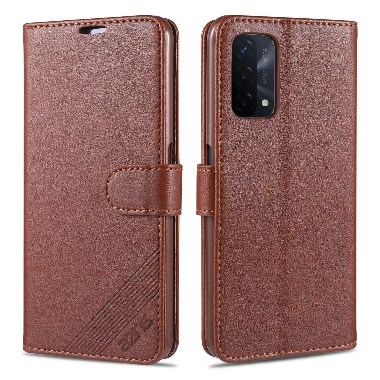 AZNS Sheepskin Texture Horizontal Flip Leather Case with Holder & Card Slots & Wallet, For OPPO A55 5G, For OPPO A93 5G, For OPPO A74 5G AZNS Sheepskin Texture Horizontal Flip Leather Case with Holder & Card Slots & Wallet, For OPPO A55 5G, For OPPO A93 5G, For OPPO A74 5G