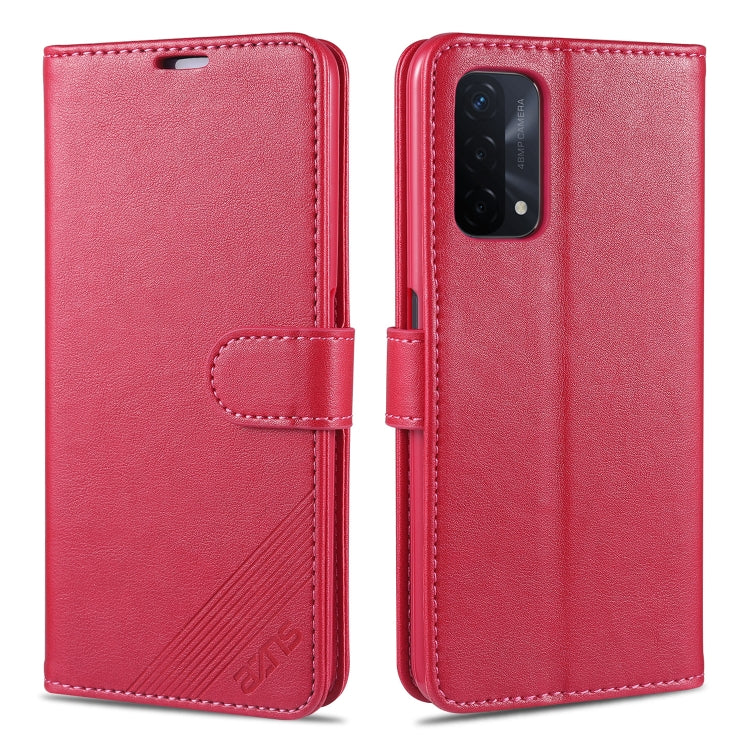 AZNS Sheepskin Texture Horizontal Flip Leather Case with Holder & Card Slots & Wallet, For OPPO A55 5G, For OPPO A93 5G, For OPPO A74 5G AZNS Sheepskin Texture Horizontal Flip Leather Case with Holder & Card Slots & Wallet, For OPPO A55 5G, For OPPO A93 5G, For OPPO A74 5G