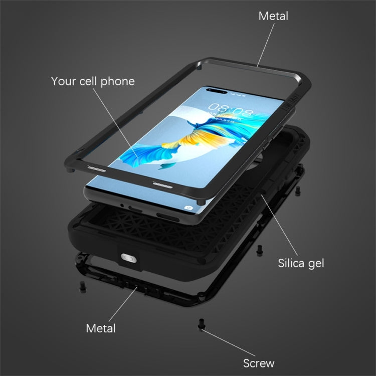 LOVE MEI Metal Shockproof Waterproof Dustproof Protective Case without Glass LOVE MEI Metal Shockproof Waterproof Dustproof Protective Case without Glass