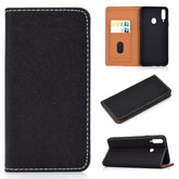 Solid Color Magnetic Horizontal Flip Leather Case with Card Slot & Holder, For Galaxy A10s, For Galaxy A30, For Galaxy A40, For Galaxy A50