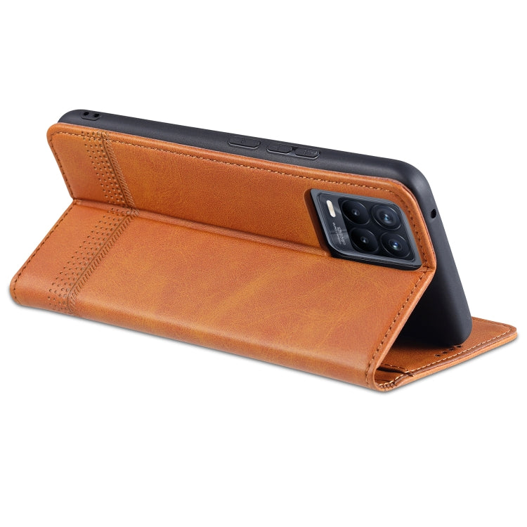 AZNS Magnetic Calf Texture Horizontal Flip Leather Case with Card Slots & Holder & Wallet, For OPPO Realme 8 / 8 Pro, For Xiaomi Mi 11 Pro AZNS Magnetic Calf Texture Horizontal Flip Leather Case with Card Slots & Holder & Wallet, For OPPO Realme 8 / 8 Pro, For Xiaomi Mi 11 Pro