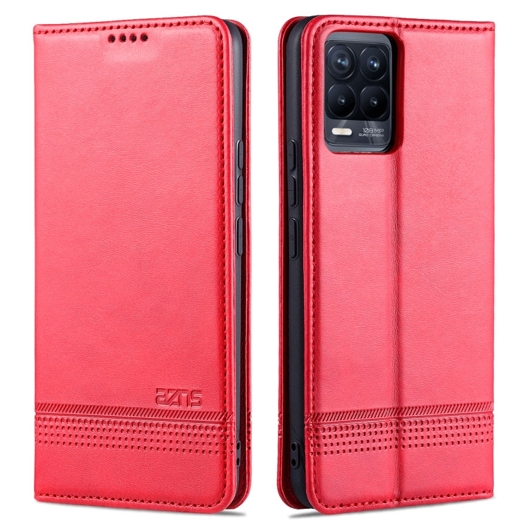 AZNS Magnetic Calf Texture Horizontal Flip Leather Case with Card Slots & Holder & Wallet, For OPPO Realme 8 / 8 Pro, For Xiaomi Mi 11 Pro AZNS Magnetic Calf Texture Horizontal Flip Leather Case with Card Slots & Holder & Wallet, For OPPO Realme 8 / 8 Pro, For Xiaomi Mi 11 Pro