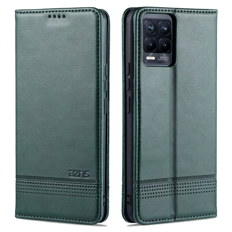 AZNS Magnetic Calf Texture Horizontal Flip Leather Case with Card Slots & Holder & Wallet, For OPPO Realme 8 / 8 Pro, For Xiaomi Mi 11 Pro AZNS Magnetic Calf Texture Horizontal Flip Leather Case with Card Slots & Holder & Wallet, For OPPO Realme 8 / 8 Pro, For Xiaomi Mi 11 Pro
