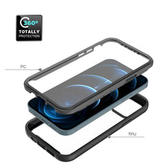 Starry Sky Solid Color Series Shockproof PC + TPU Case with PET Film