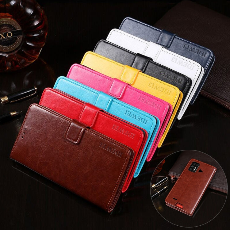idewei Crazy Horse Texture Horizontal Flip Leather Case with Holder & Card Slots & Wallet, For Umidigi Bison GT, For Honor Play 20 idewei Crazy Horse Texture Horizontal Flip Leather Case with Holder & Card Slots & Wallet, For Umidigi Bison GT, For Honor Play 20