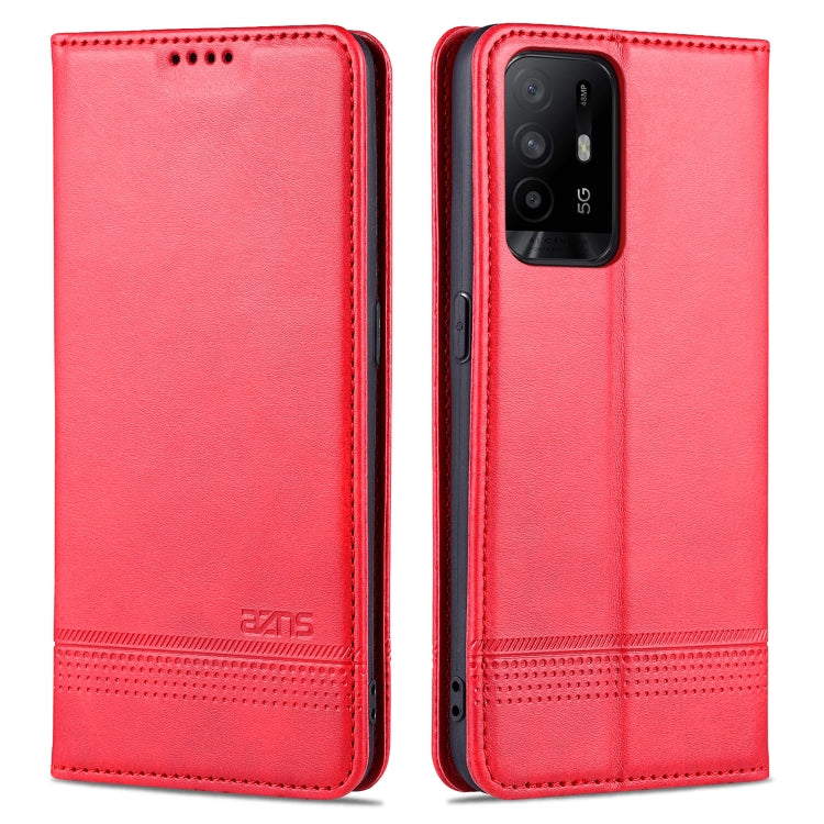 AZNS Magnetic Calf Texture Horizontal Flip Leather Case with Card Slots & Holder & Wallet, For OPPO A54 4G, For OPPO A94 5G, For OPPO A95 5G, For Xiaomi Mi 11 Lite AZNS Magnetic Calf Texture Horizontal Flip Leather Case with Card Slots & Holder & Wallet, For OPPO A54 4G, For OPPO A94 5G, For OPPO A95 5G, For Xiaomi Mi 11 Lite