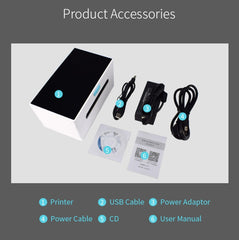 POS-9220 100x150mm Thermal Express Bill Self-adhesive Label Printer, USB + Bluetooth with Holder Version,, USB + Bluetooth,EU Plug, USB + Bluetooth,US Plug, USB + Bluetooth,UK Plug